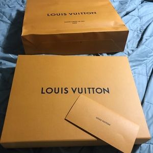 Louis Vuitton Empty Box and Bag